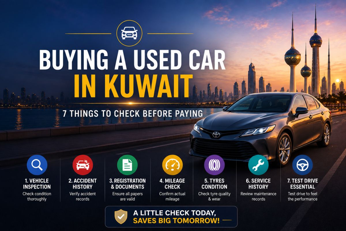 🚗 Buying a Used Car in Kuwait: 7 Things to Check Before Paying