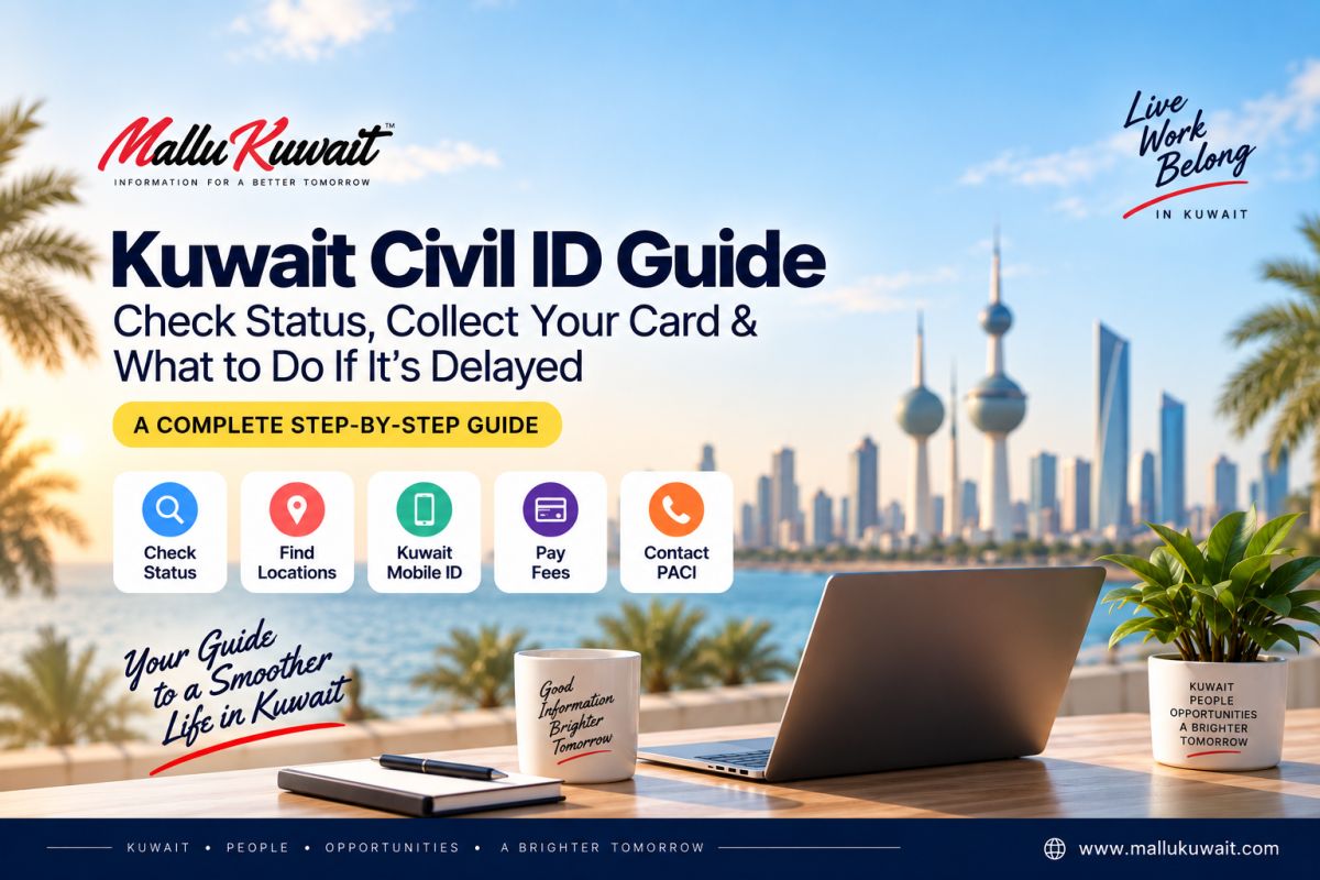 🪪 Kuwait Civil ID Guide: Check Status, Collect Your Card & What to Do If It’s Delayed