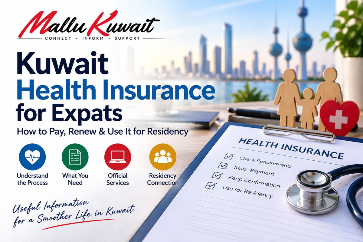 🏥 Kuwait Health Insurance for Expats: How to Pay, Renew & Use It for Residency
