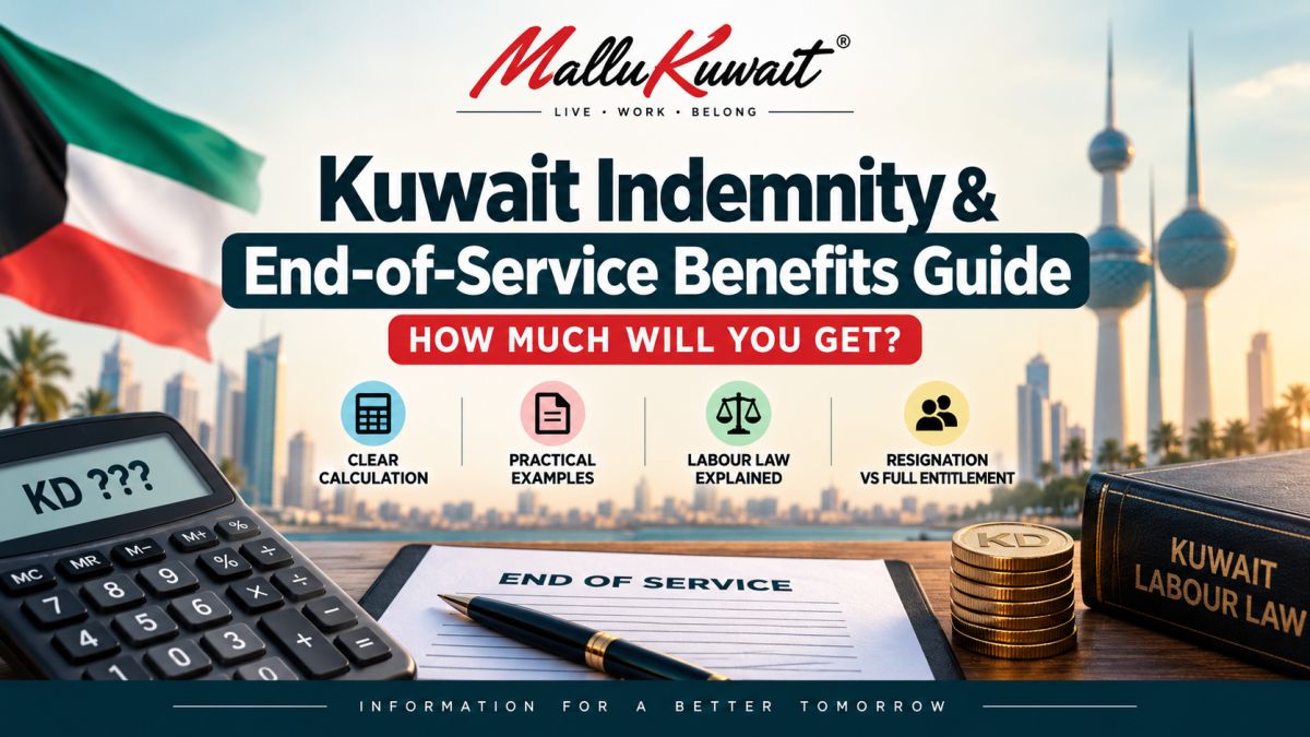 💰 Kuwait Indemnity & End-of-Service Benefits Guide: How Much Will You Get?
