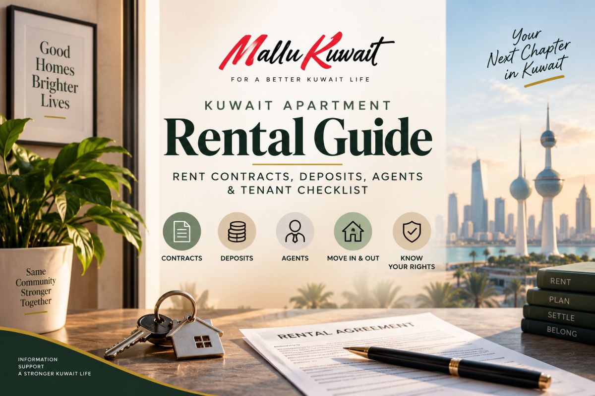 🏠 Kuwait Apartment Rental Guide: Rent Contracts, Deposits, Agents & Tenant Checklist