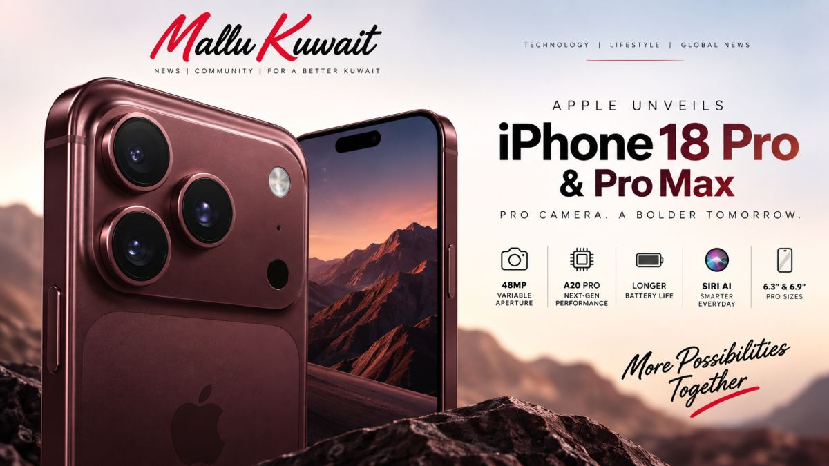 📱 iPhone 18 Pro & Pro Max Are Official: A20 Pro, New Camera, Price & Features